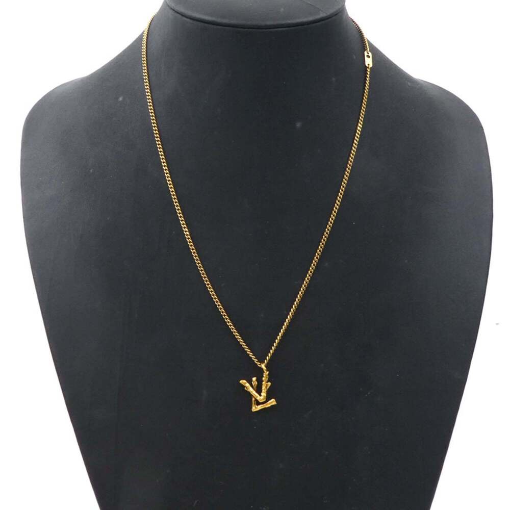 LOUIS VUITTON Gold Necklace - Picture 10 of 10